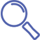 transparent magnifying glass icon