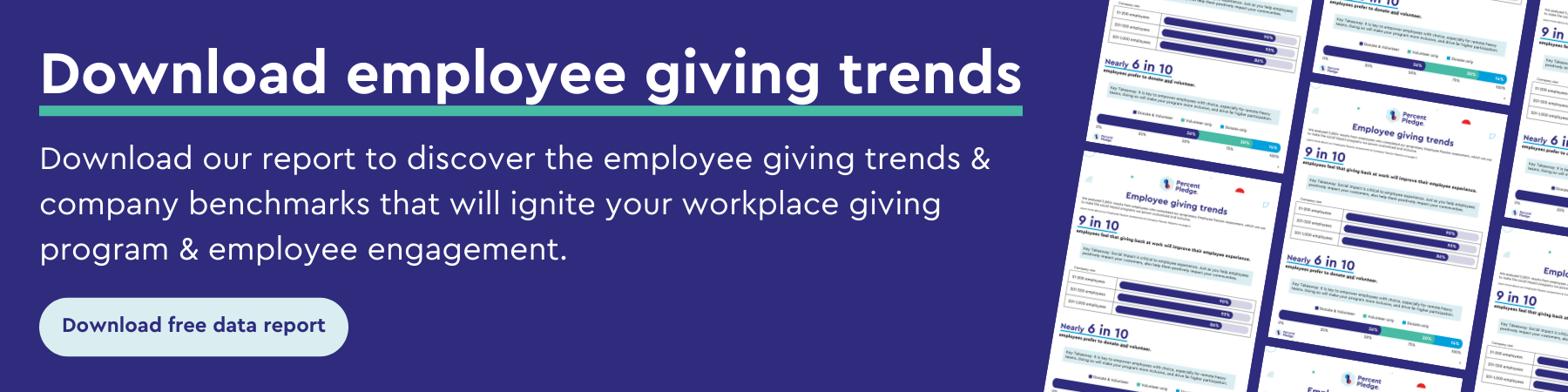 Employee giving trends report